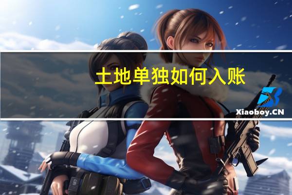 土地单独如何入账