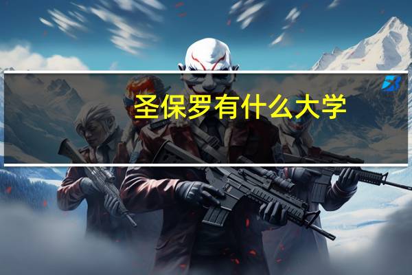 圣保罗有什么大学