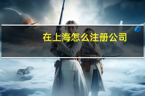 在上海怎么注册公司