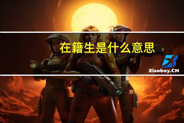 在籍生是什么意思