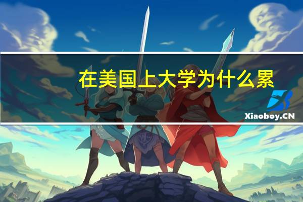 在美国上大学为什么累