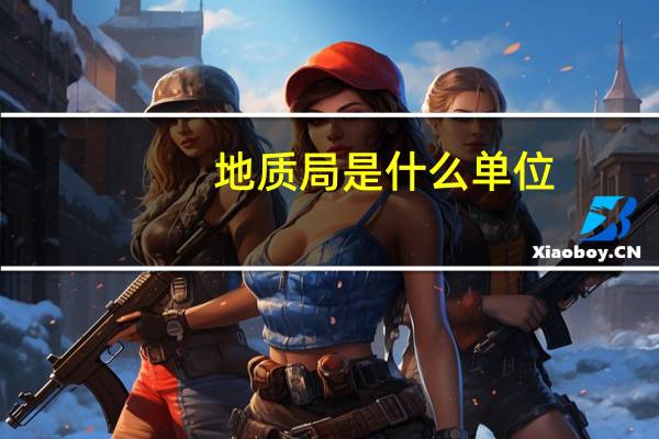 地质局是什么单位