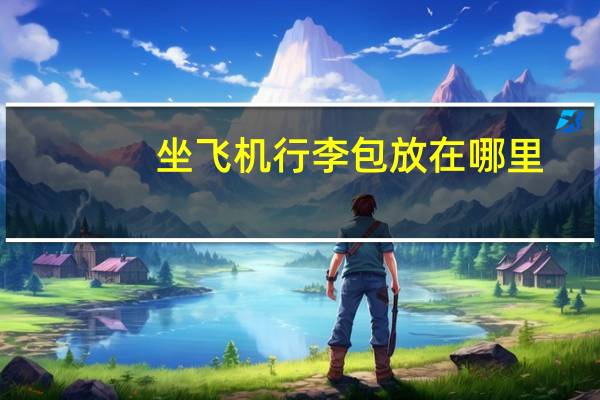 坐飞机行李包放在哪里