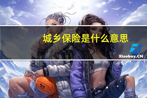城乡保险是什么意思