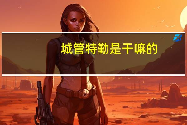 城管特勤是干嘛的