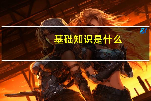 基础知识是什么