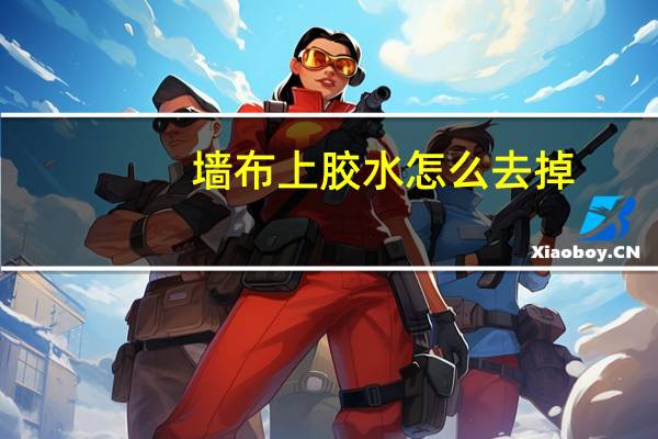 墙布上胶水怎么去掉