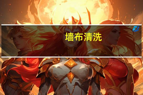 墙布清洗