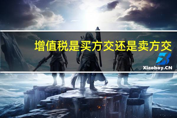 增值税是买方交还是卖方交