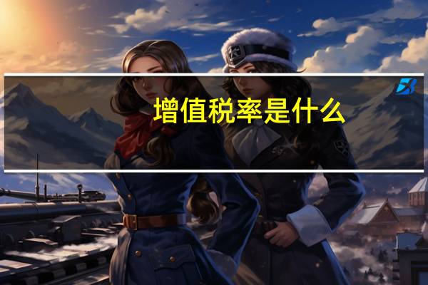 增值税率是什么