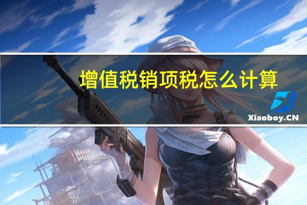 增值税销项税怎么计算