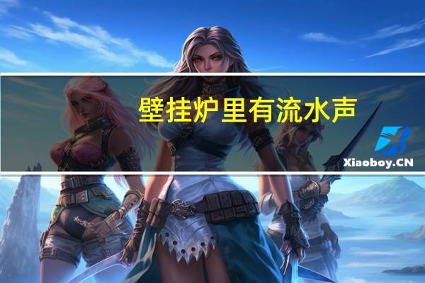 壁挂炉里有流水声