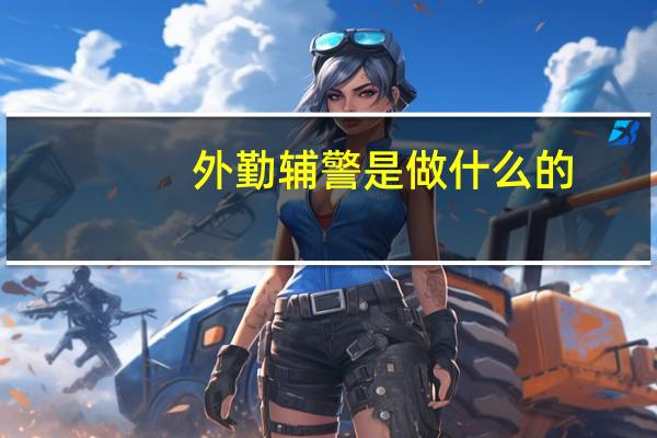 外勤辅警是做什么的