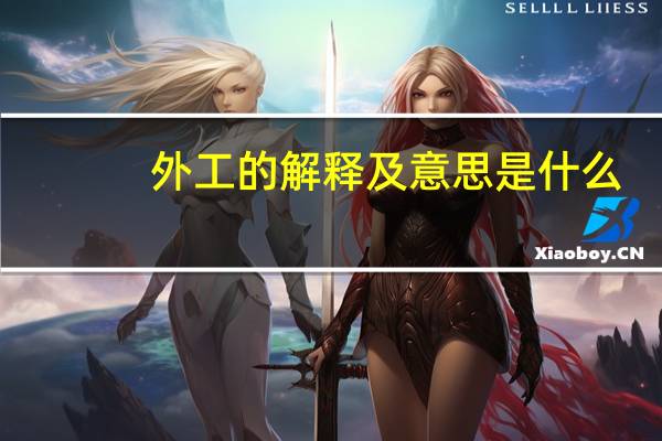 外工的解释及意思是什么