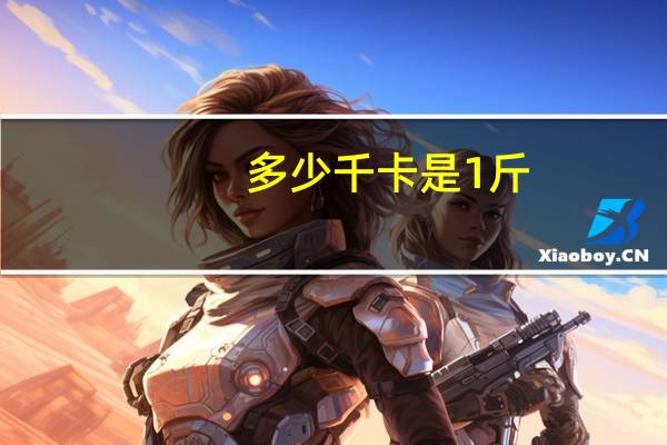 多少千卡是1斤
