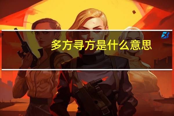 多方寻方是什么意思