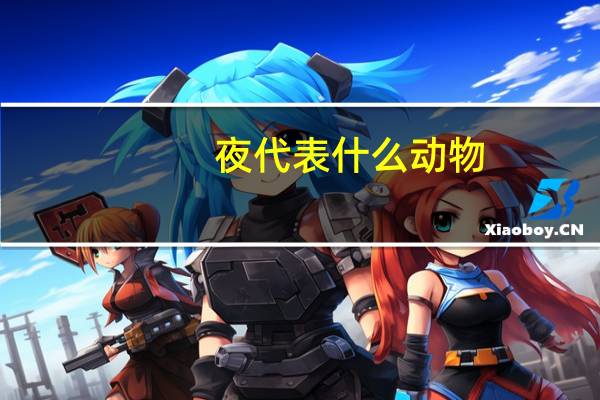 夜代表什么动物