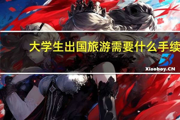大学生出国旅游需要什么手续