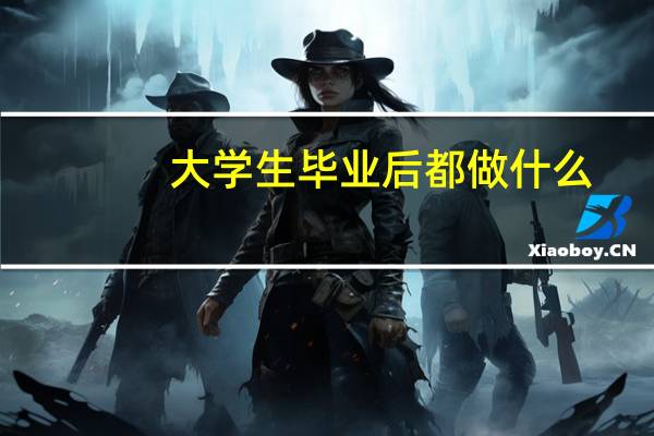 大学生毕业后都做什么