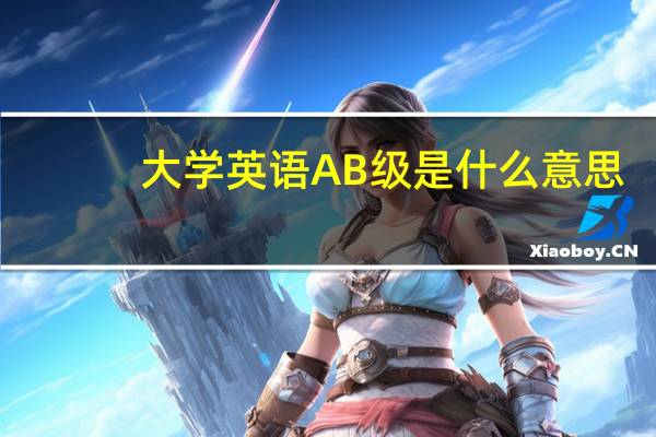 大学英语AB级是什么意思
