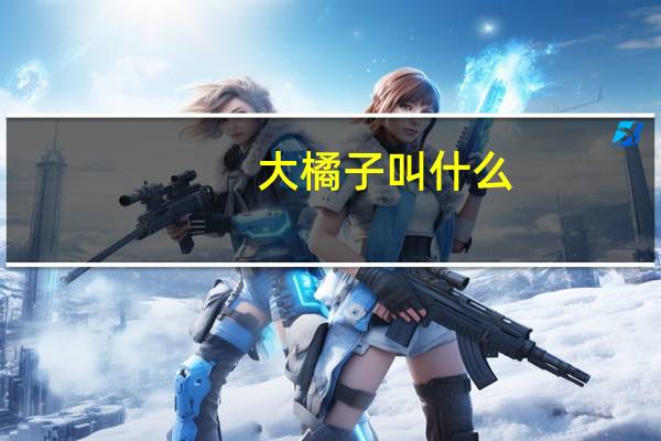 大橘子叫什么