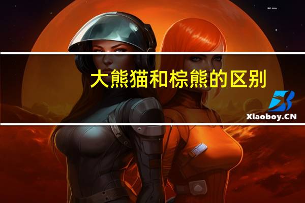 大熊猫和棕熊的区别