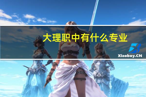 大理职中有什么专业