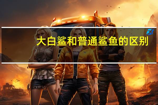大白鲨和普通鲨鱼的区别