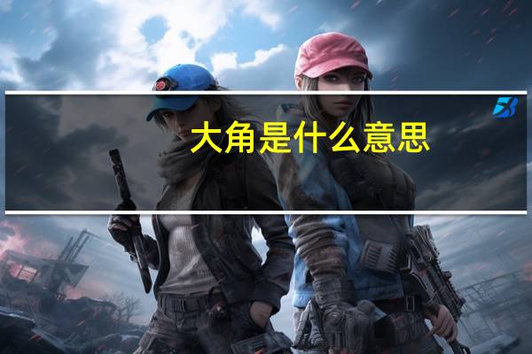 大角是什么意思