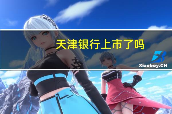 天津银行上市了吗