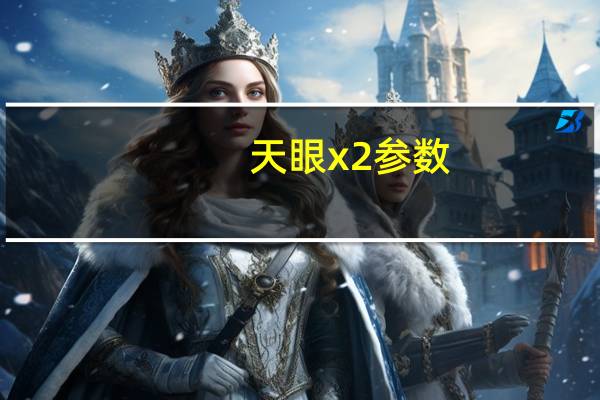 天眼x2参数