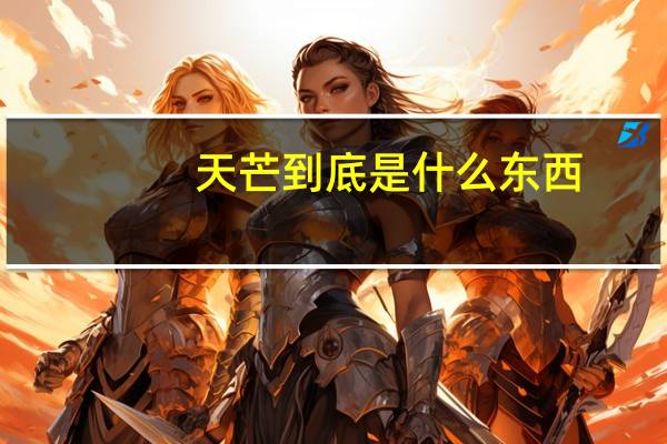 天芒到底是什么东西