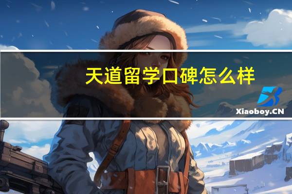 天道留学口碑怎么样