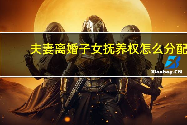 夫妻离婚子女抚养权怎么分配