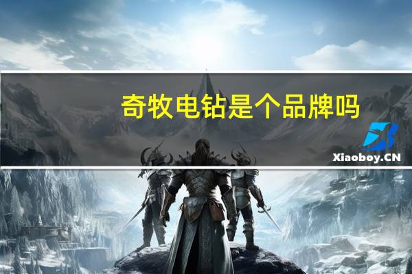 奇牧电钻是个品牌吗
