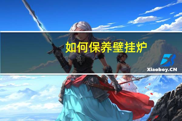 如何保养壁挂炉