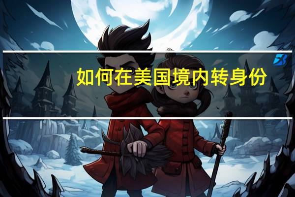 如何在美国境内转身份