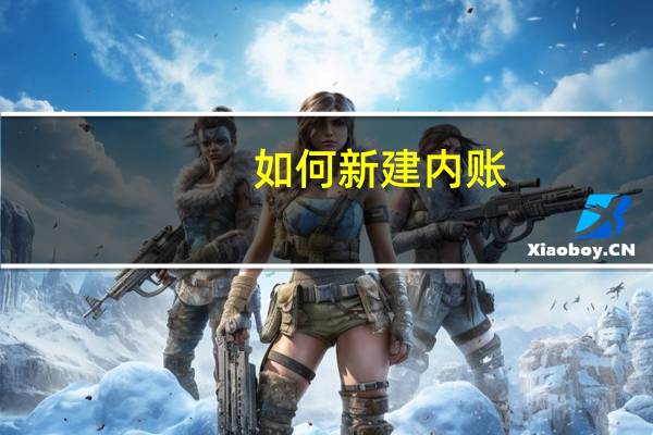 如何新建内账