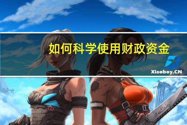 如何科学使用财政资金