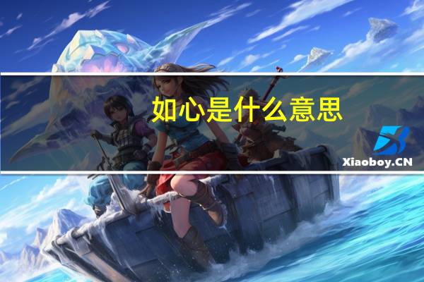如心是什么意思