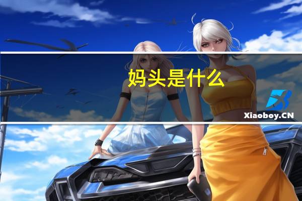 妈头是什么