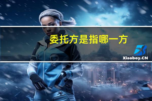 委托方是指哪一方