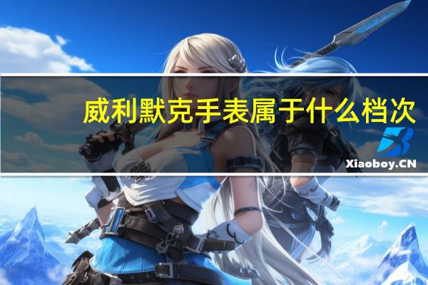 威利默克手表属于什么档次