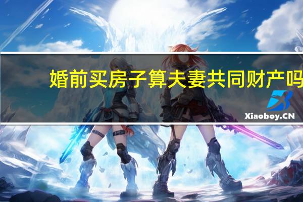 婚前买房子算夫妻共同财产吗
