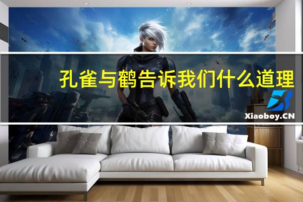 孔雀与鹤告诉我们什么道理