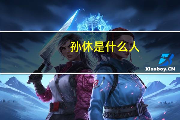 孙休是什么人