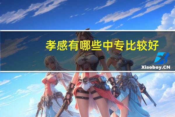 孝感有哪些中专比较好