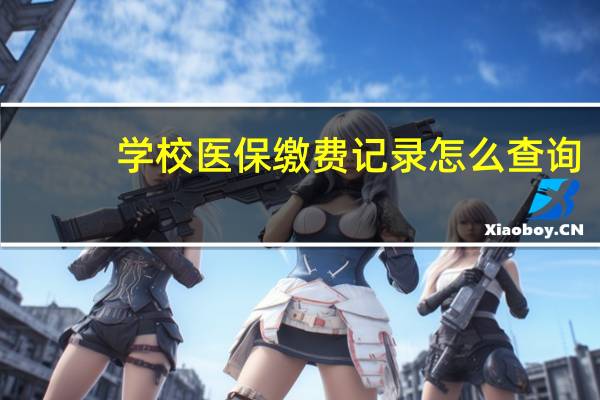 学校医保缴费记录怎么查询