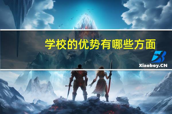 学校的优势有哪些方面