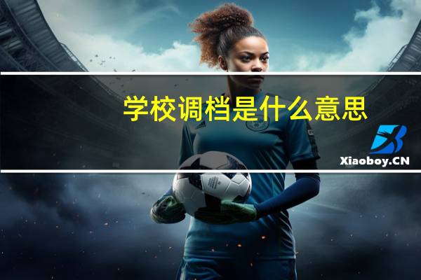 学校调档是什么意思